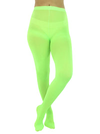 Opaque Stretchy Leotard Tights
