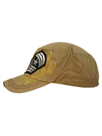 Cadet Hat Cap With Soldier Rank Patch