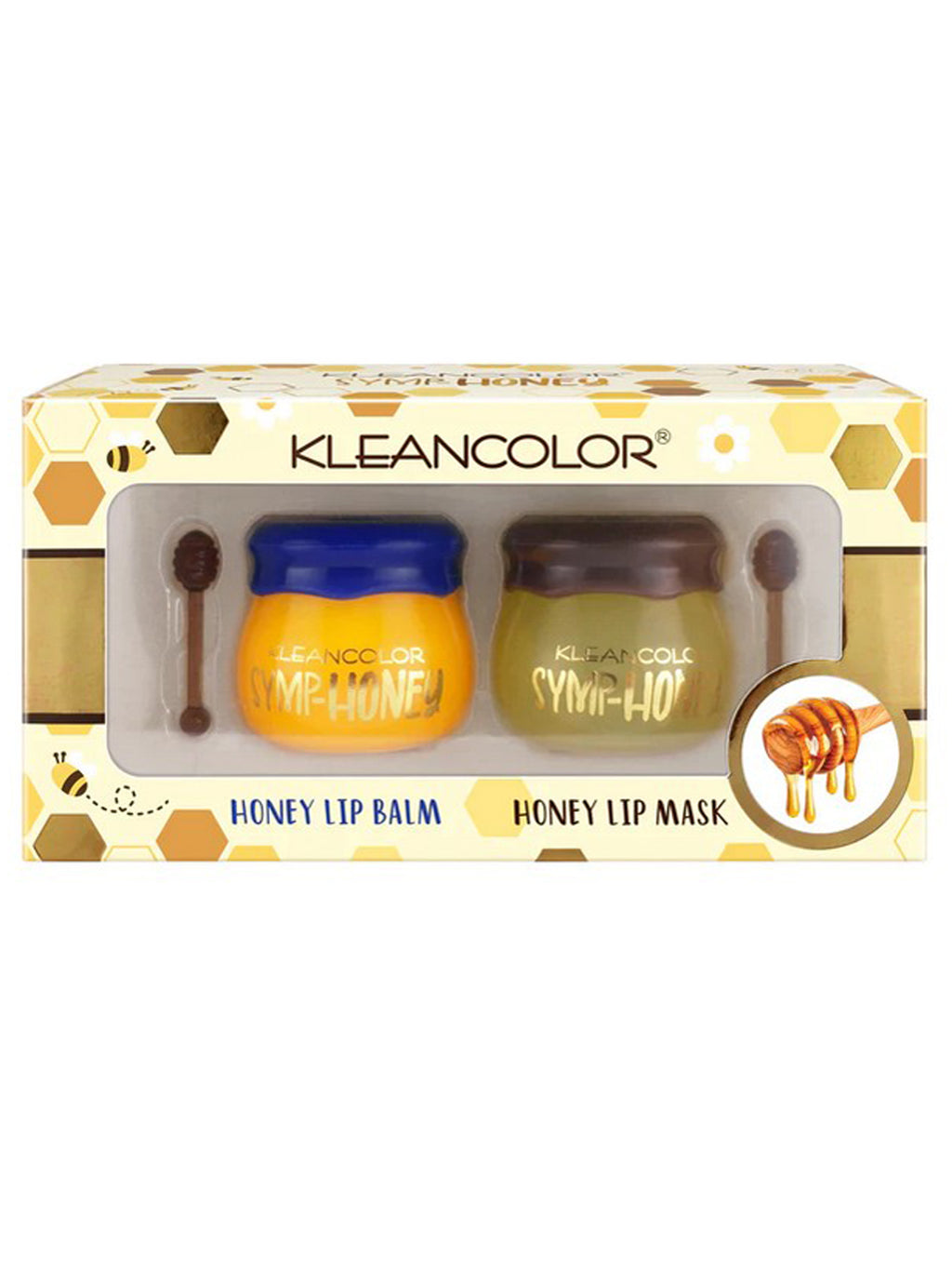 Kleancolor 2-Piece Honey Lip Care Set