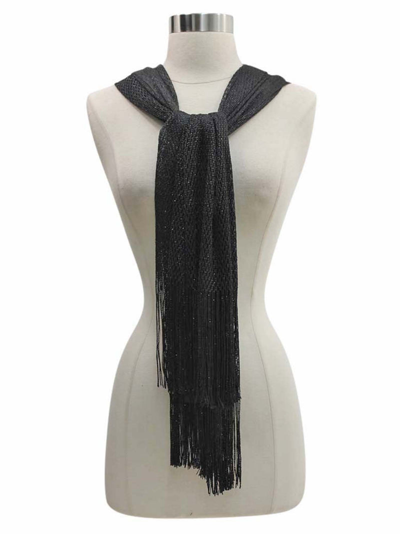 Lightweight Mesh Metallic Scarf