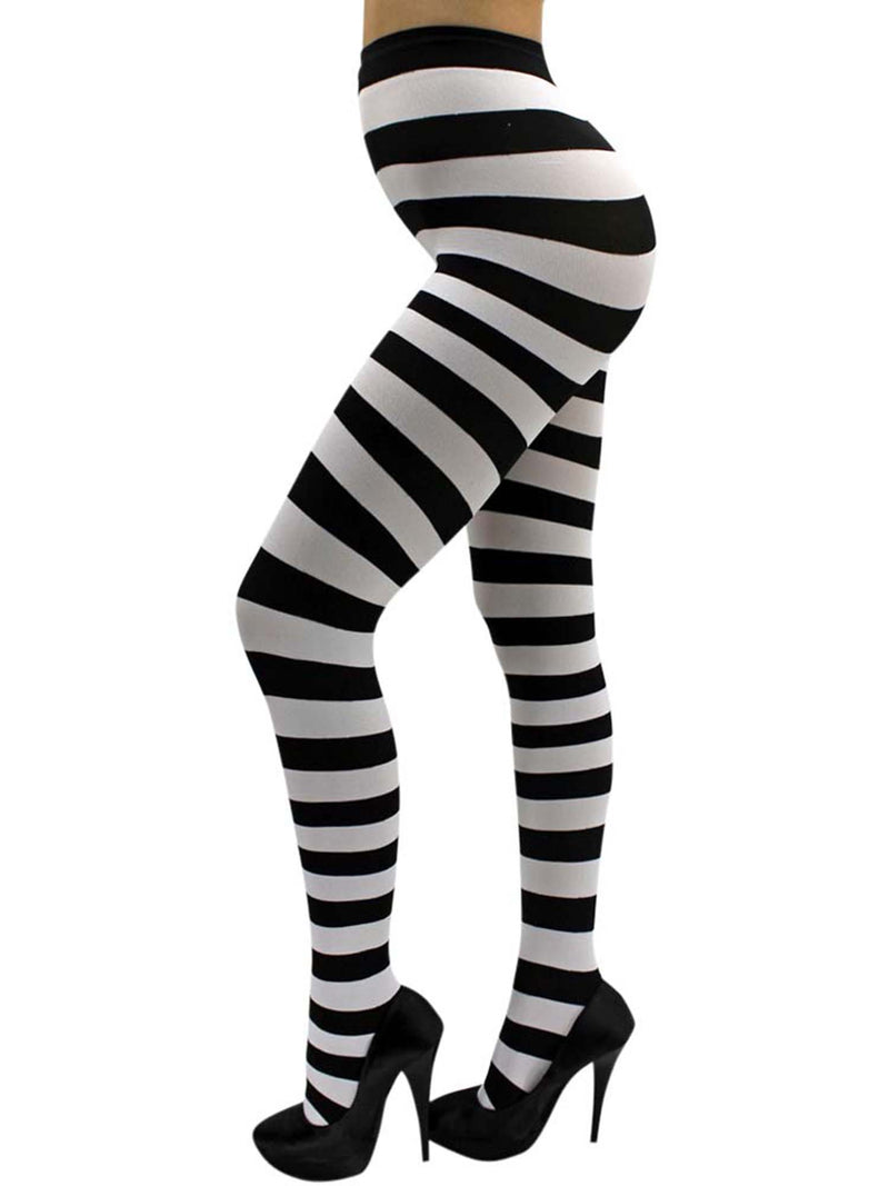 Black and White Striped Leggings · Everyday Sweetheart · Online