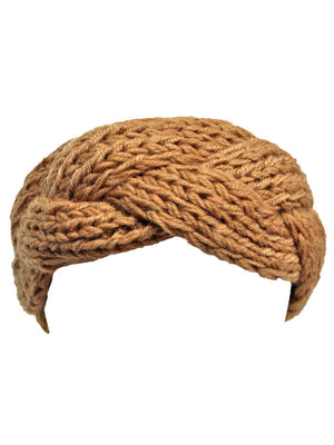 Soft Knit Braid Ear Covering Headband