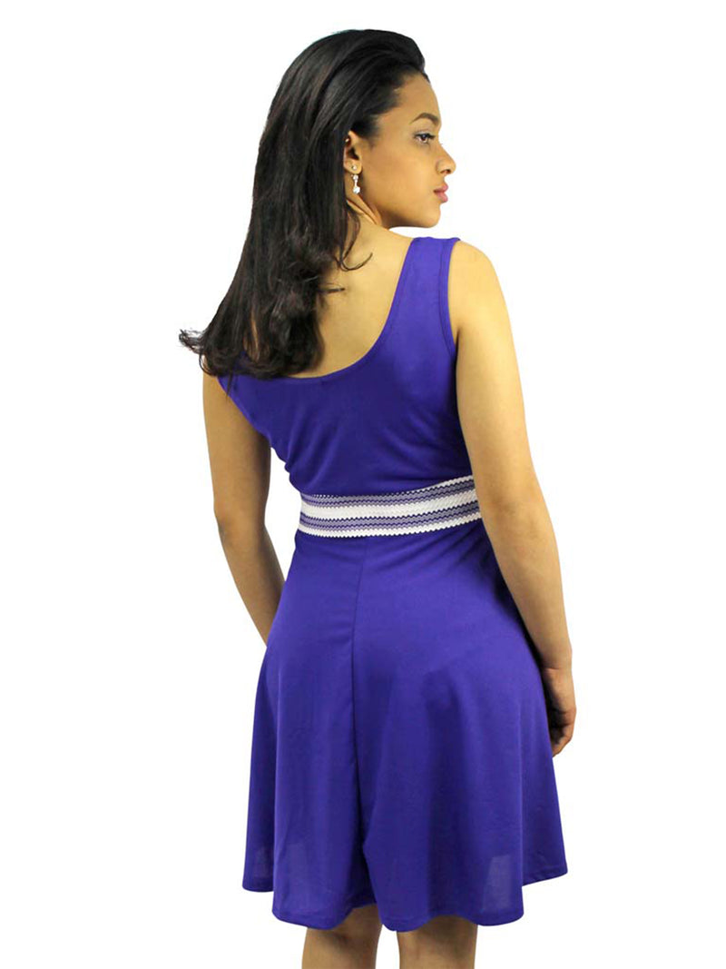 Sleeveless Summer Skater Dress