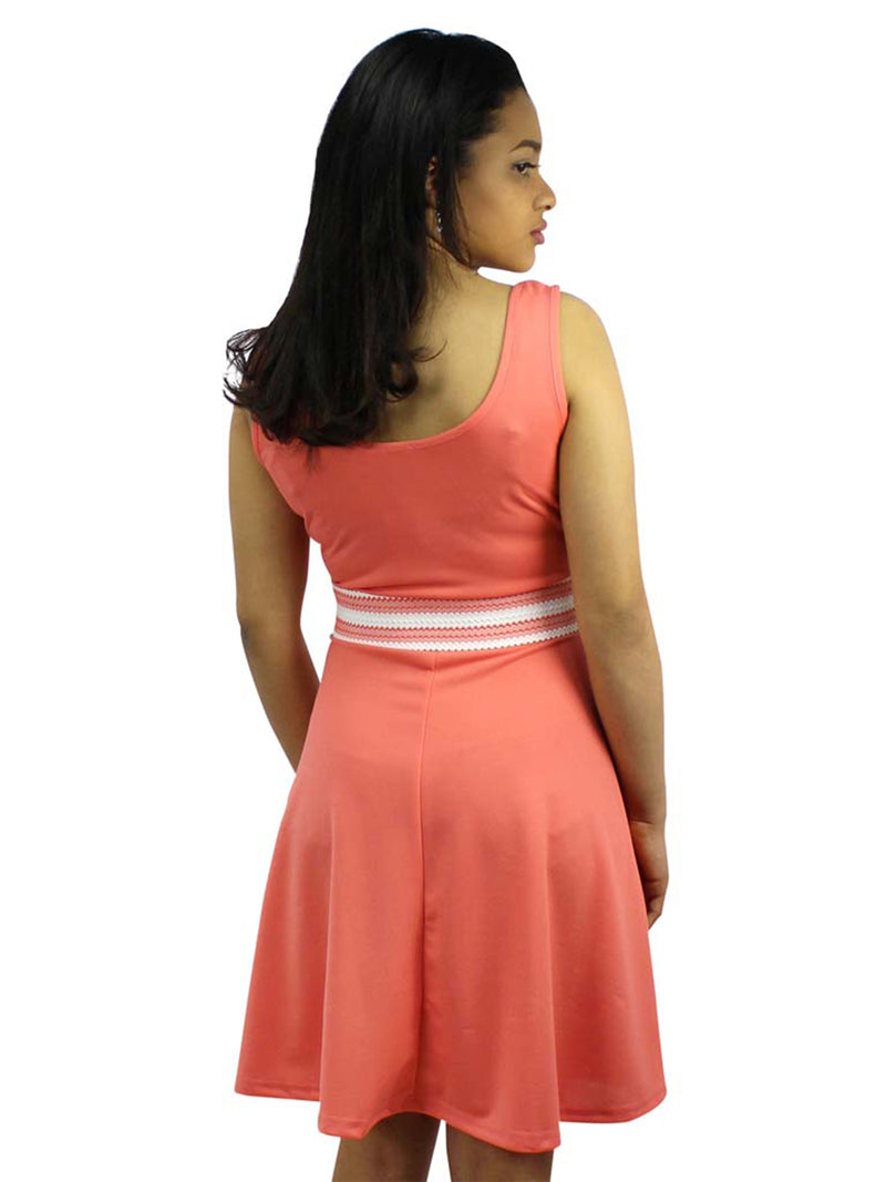 Sleeveless Summer Skater Dress