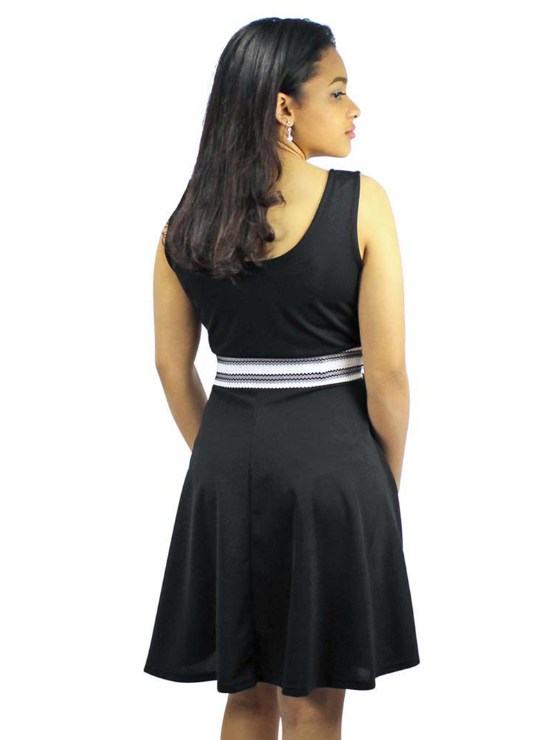 Sleeveless Summer Skater Dress