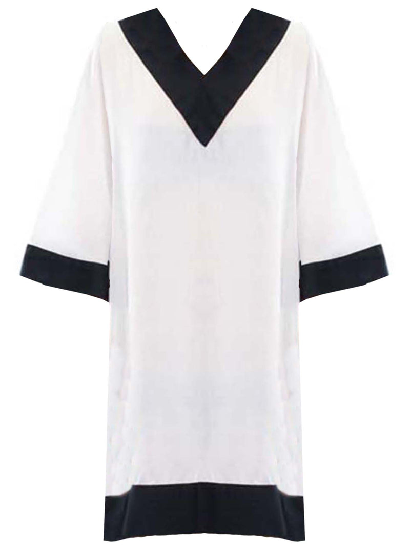 V-Neck Swimwear Beach Cover Up
