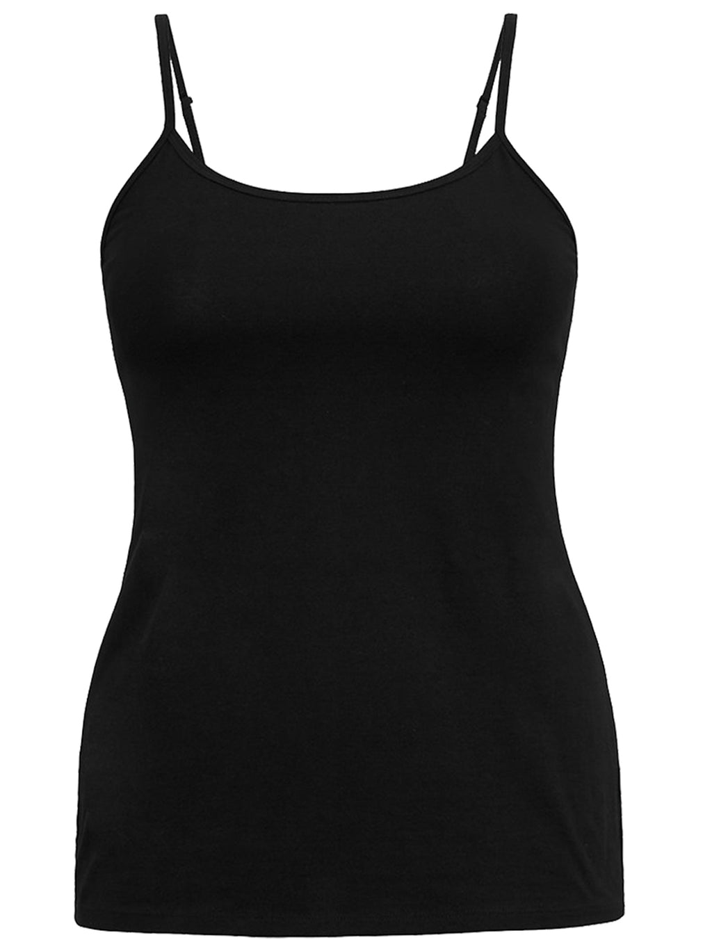 Plus Size Camisole With Adjustable Straps