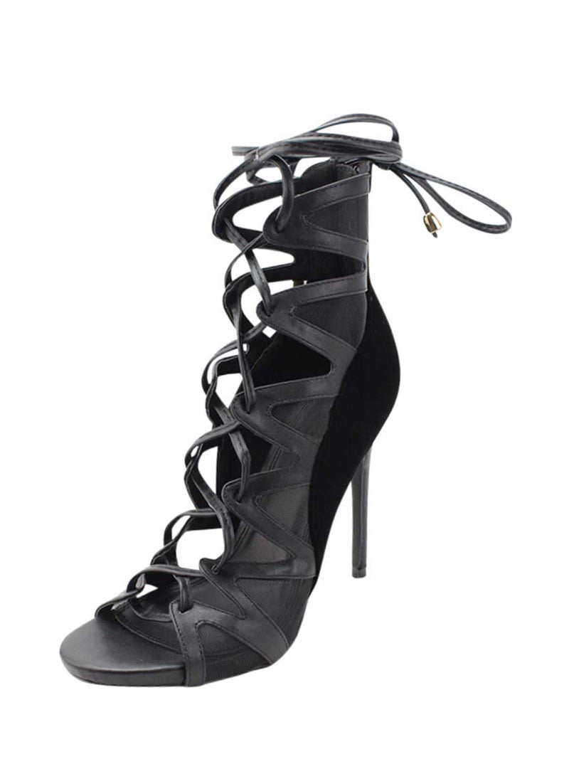Lace-Up Heel Sandals For Women