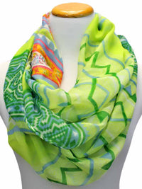 Tribal Chevron Infinity Scarf