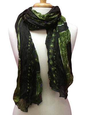 Exotic Jewel Print Light Scarf