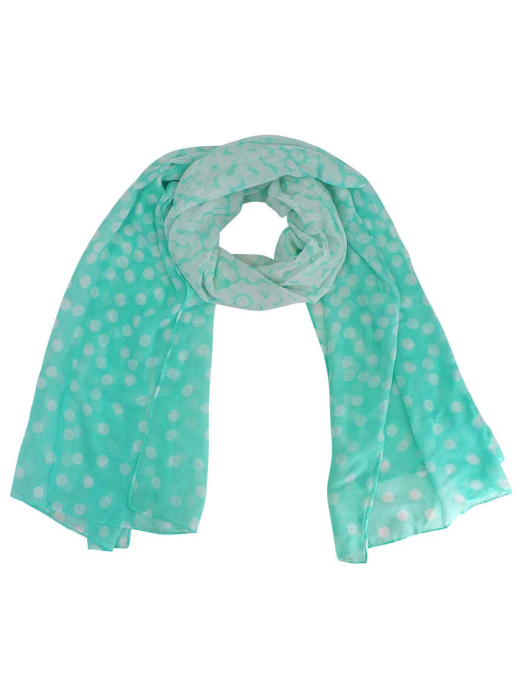 Gradient Polka Dot Summer Scarf