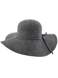 Wide Brimmed Wool Floppy Hat