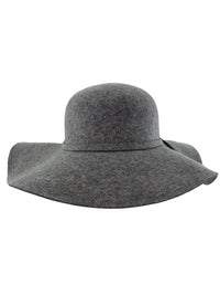 Wide Brimmed Wool Floppy Hat