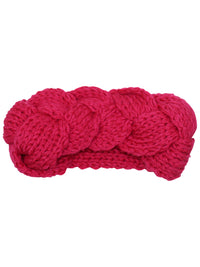 Soft Knit Braid Ear Covering Headband