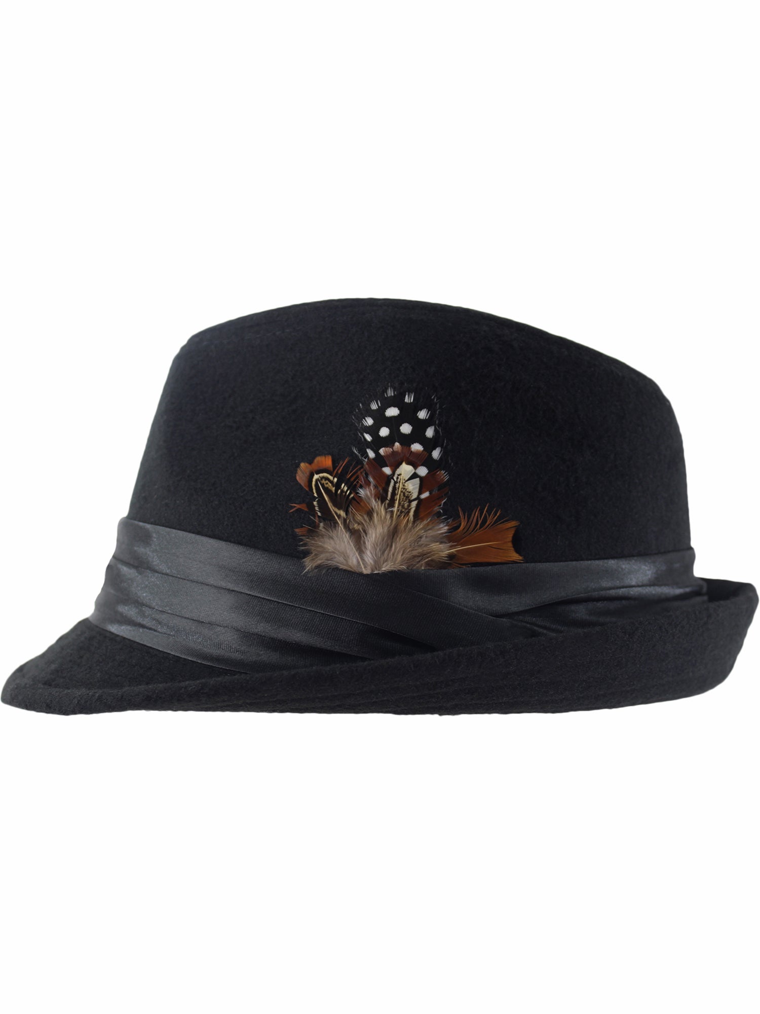 Black LV Designer Inspired Hat / Black Fedora Hat / Designer 
