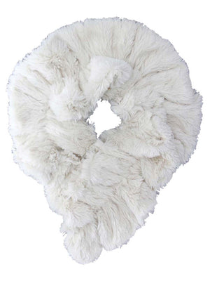 Faux Fur Plush Neck Warmer Scarf