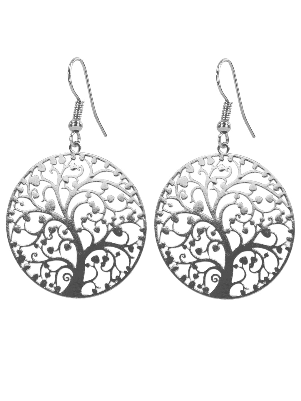 Tree Of Life Laser Cut Earrings