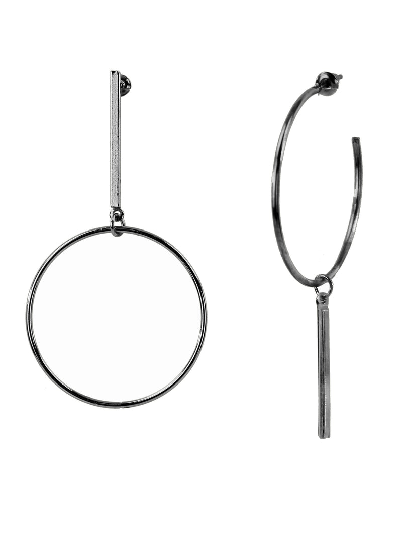 Bar & Hoop Earrings
