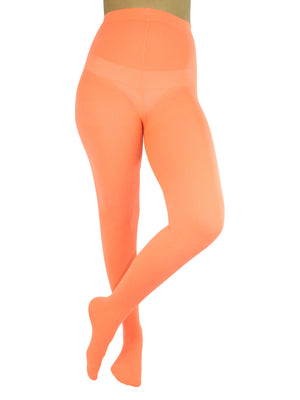 Opaque Stretchy Leotard Tights