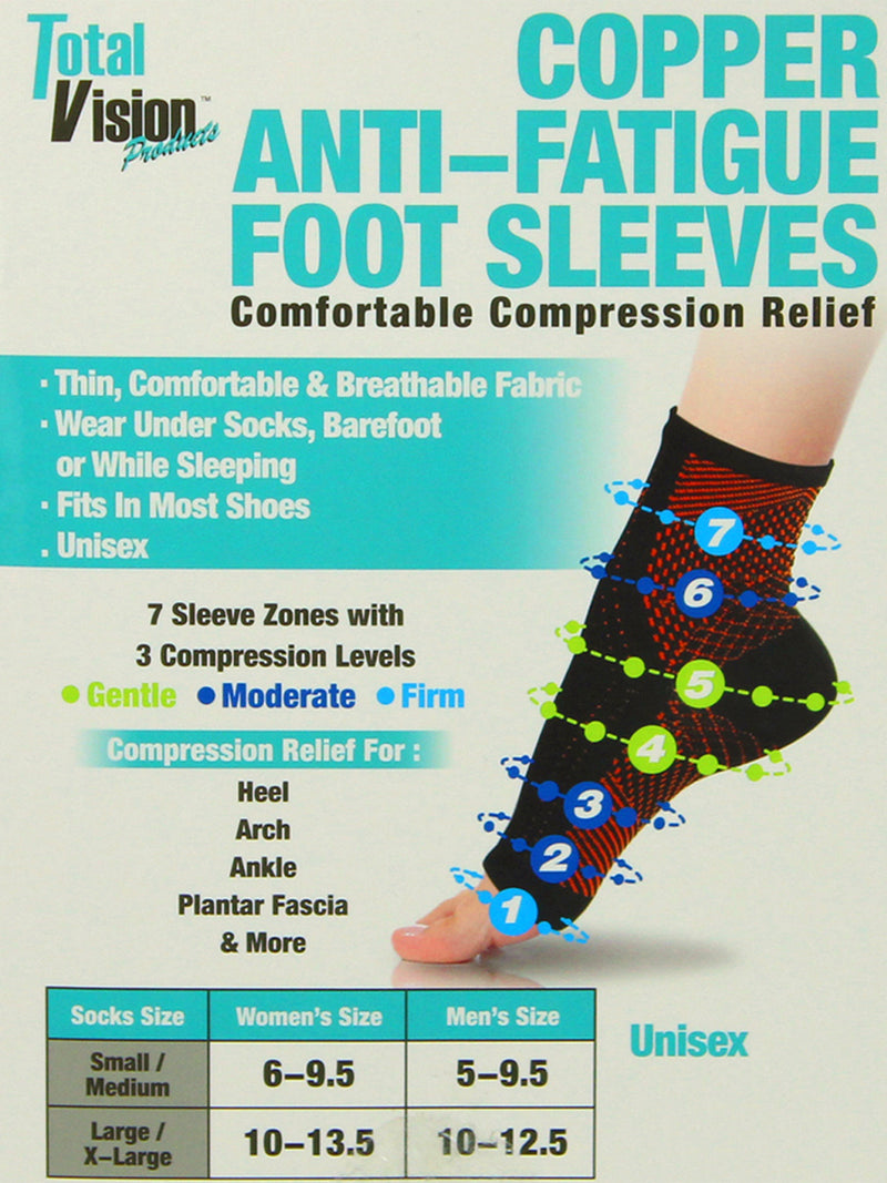 Copper Compression Recovery Foot Support Socks