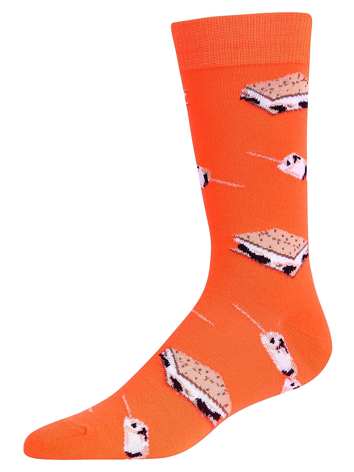 mens neon dress socks Sakusock Men's Colorful Combed Cotton Crew Socks Dress Neon Vivid Color Sport Crazy Fashion Socks 4-pack (11-14, Yellow)