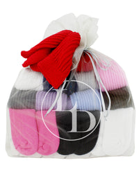 Multicolor Bundle 12-Pairs Heavy Slouch Socks