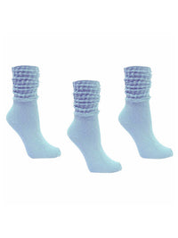 Cotton 3 Pack Slouch Socks