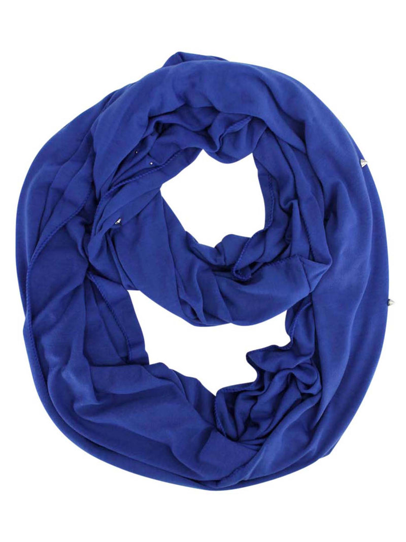 Infinity Scarf With Silver Spikes