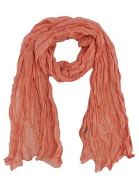 Crinkled Texture Summer Scarf