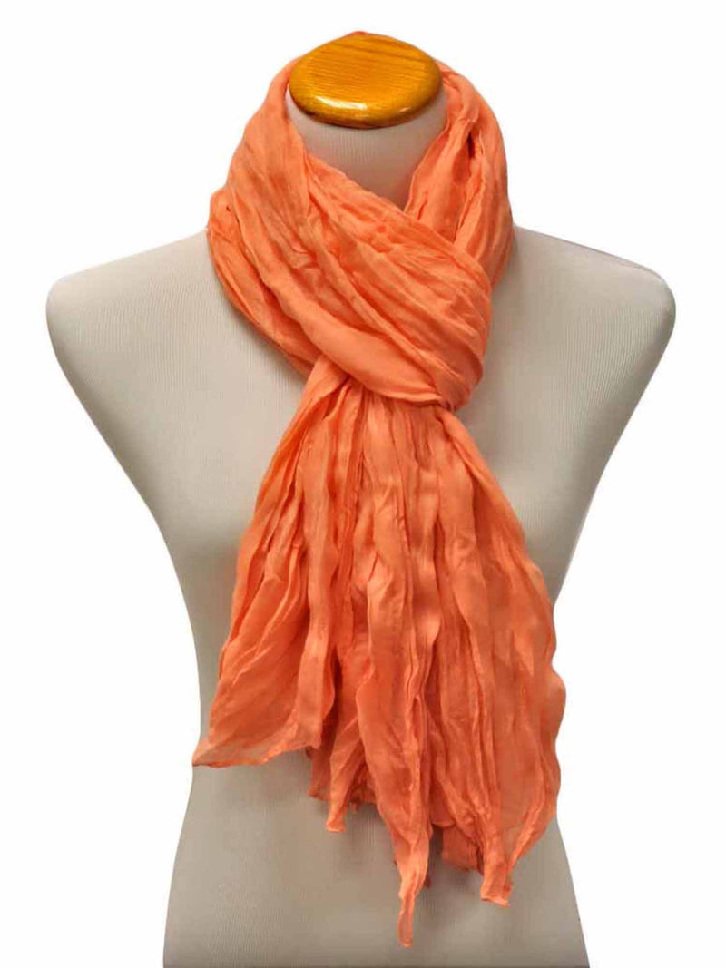 Crinkled Texture Summer Scarf