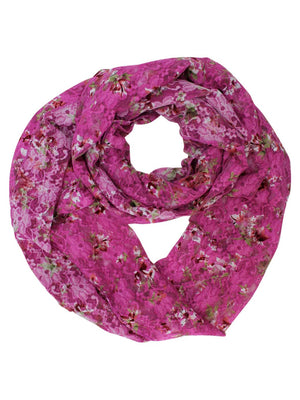 Floral Lace Infinity Scarf