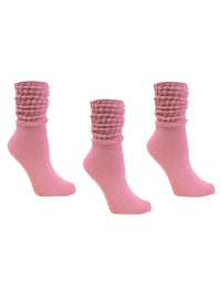 Cotton 3 Pack Slouch Socks