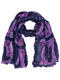 Exotic Jewel Print Light Scarf