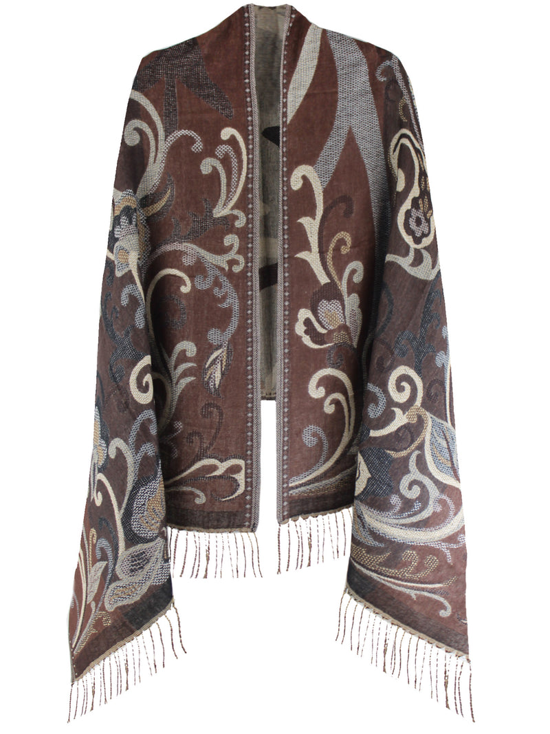 Floral Print Pashmina Scarf