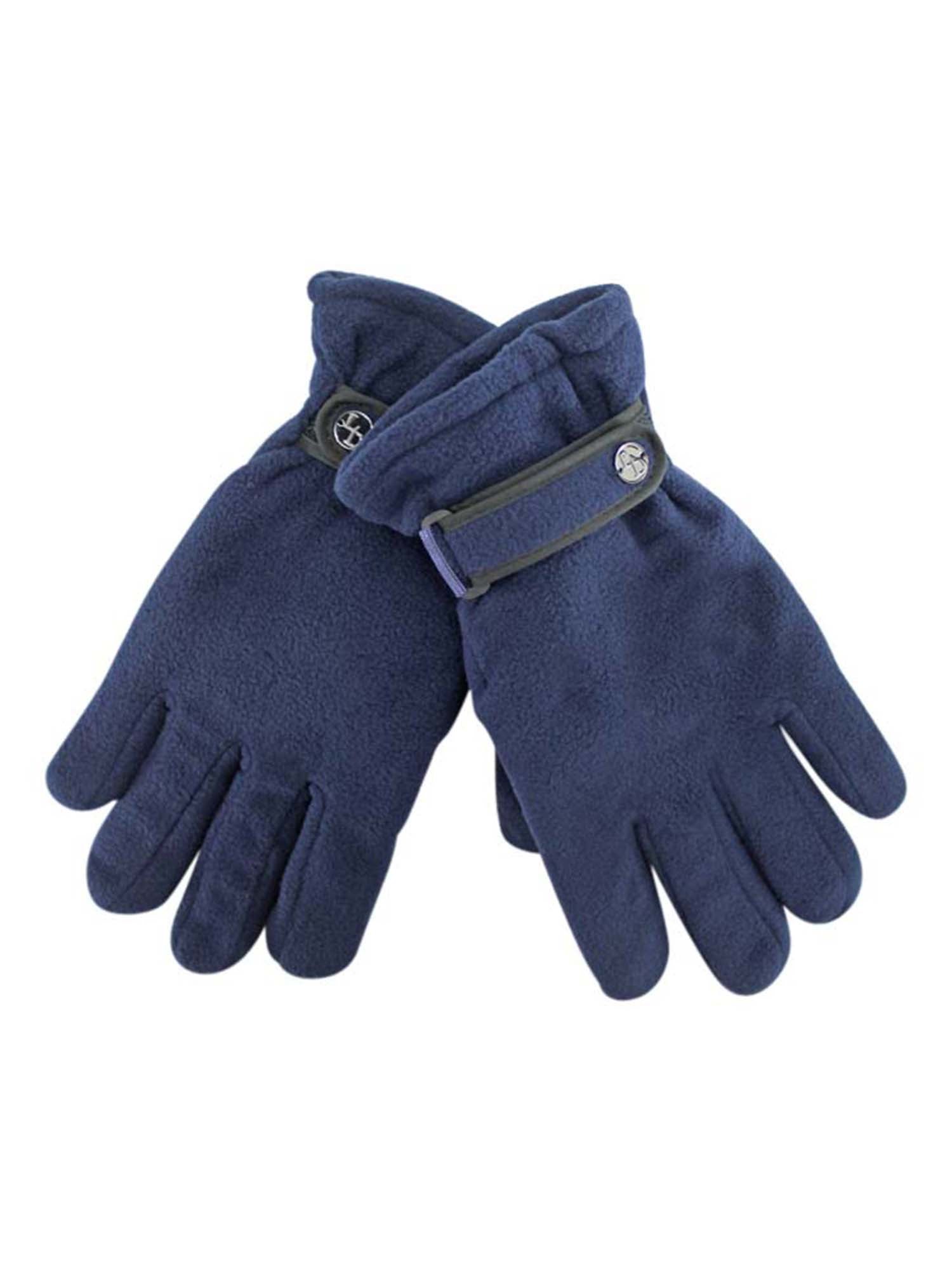 polar fleece handschuhe Luxury Divas Polar Fleece Mens Thermal Insulated Gloves, Men's, Size: One size, Gray