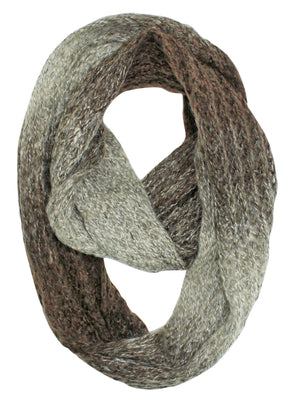 Gradient Ombre Winter Unisex Infinity Circle Scarf