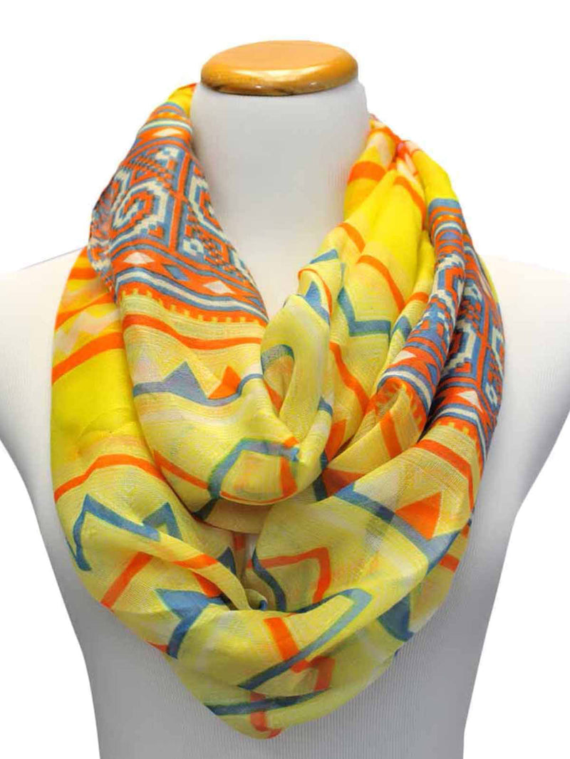 Tribal Chevron Infinity Scarf