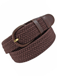 Brown Braided Belt Size Large
