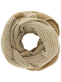 Striped Chunky Knit Oblong Unisex Winter Scarf