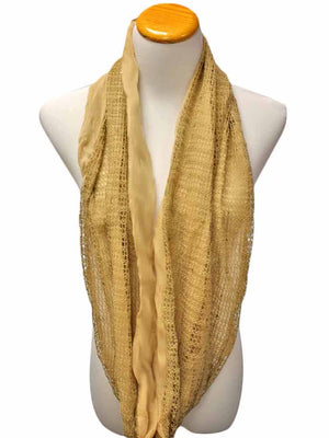 Dual Layered Infinity Scarf With Sequins