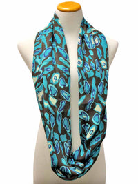 Camouflage Print Infinity Scarf
