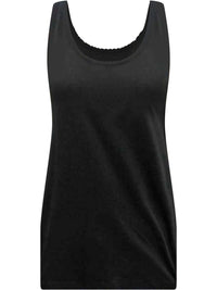 Loose Fit Jersey Cotton Tank Top