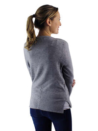 Soft Cable Knit Crew Neck Sweater