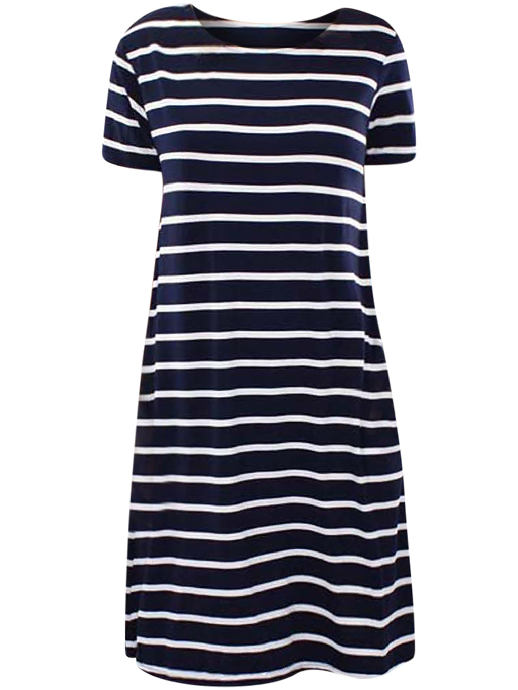 Short Sleeve Midi T-Shirt Dress