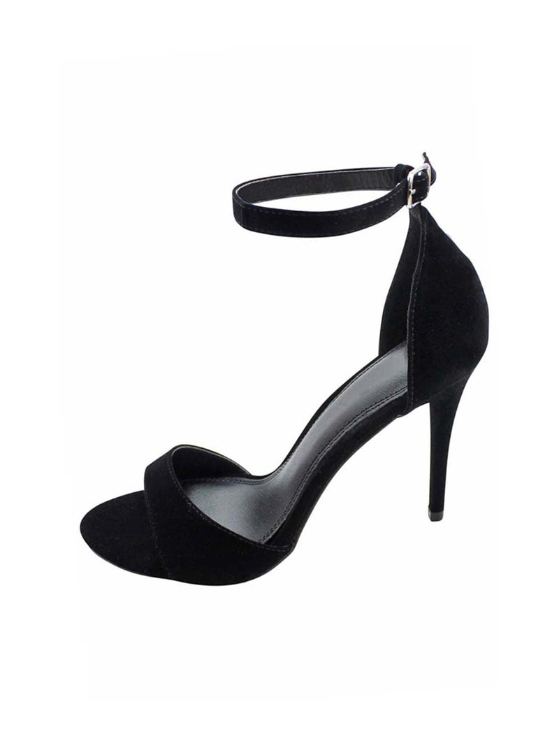 Luxe Ankle Strap Womens Sandal Pumps