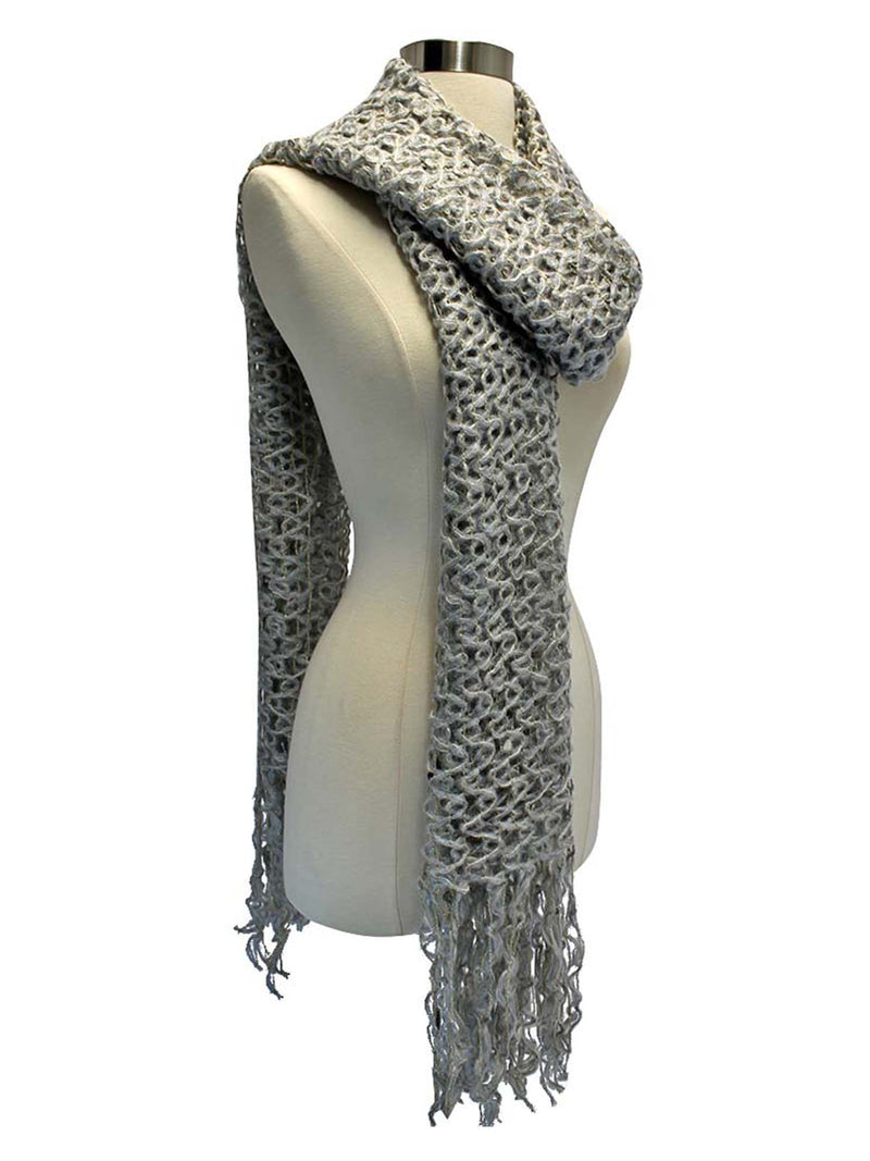 Oversize Jazzy Knit Unisex Winter Scarf