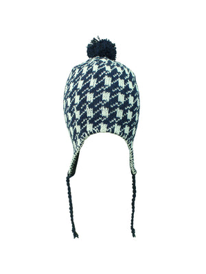 Pattern Fleece Lined Cap Hat
