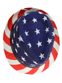 American Flag Fedora Hat