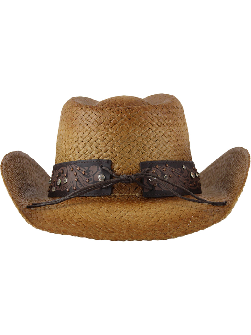 Rhinestone Heart Western Cowboy Hat