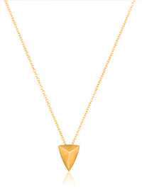 You Are Mighty Inspirational Gold Tone Necklace